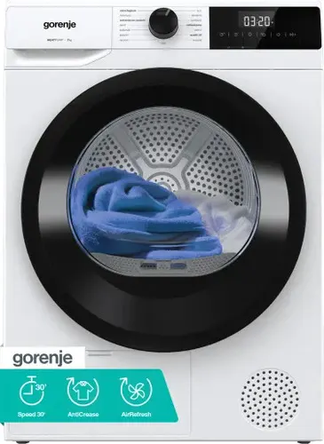Gorenje D2HNE7D suszarki do prania Wolnostojący Od przodu 7 kg Biały