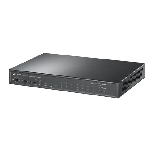 TP-Link TL-SL1311P przełącznik sieciowy Fast Ethernet (10/100) Obsługa PoE Czarny