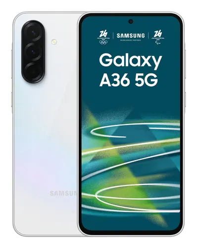 Samsung Galaxy A36 5G 17 cm (6.7") Dual SIM Android 15 USB Type-C 6 GB 128 GB 5000 mAh Biały