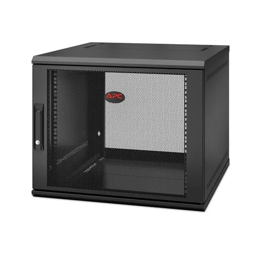APC NetShelter WX 9U Single Hinged Wall-mount Enclosure 600mm Deep Szafa wisząca Czarny
