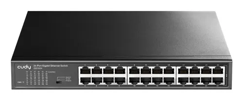 Cudy GS1024 przełącznik sieciowy Nie zarządzany Gigabit Ethernet (10/100/1000) Czarny