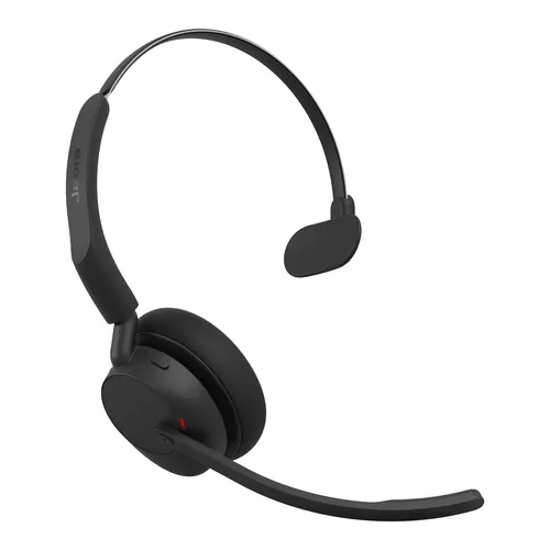 Jabra Evolve3 45 Zestaw słuchawkowy Bezprzewodowy Opaska na głowę Biuro/centrum telefoniczne USB Typu-A Bluetooth Czarny, mono, UC, USB-A