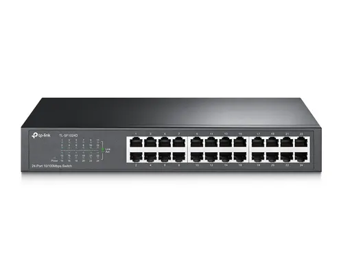 TP-Link TL-SF1024D przełącznik sieciowy Nie zarządzany Fast Ethernet (10/100) Szary
