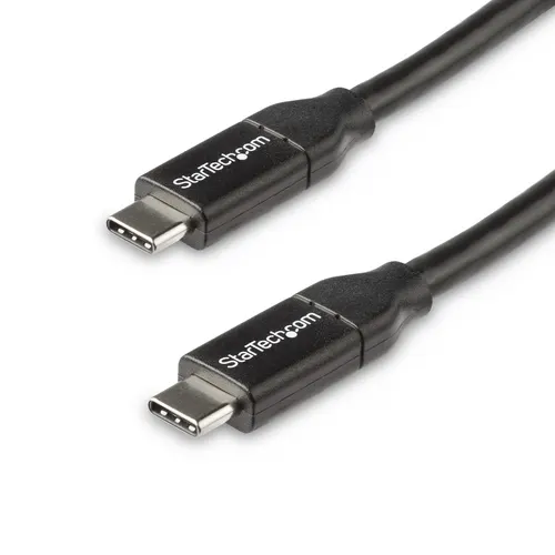 StarTech.com USB2C5C50CM kabel USB USB 2.0 0,5 m USB C 0,48 Gbit/s 100 W Czarny