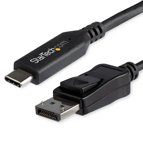 StarTech.com CDP2DP146B adapter kablowy 1,8 m USB Type-C DisplayPort Czarny
