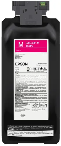 Epson SJIC48P-M nabój z tuszem 1 szt. Oryginalny Standardowa wydajność Purpurowy