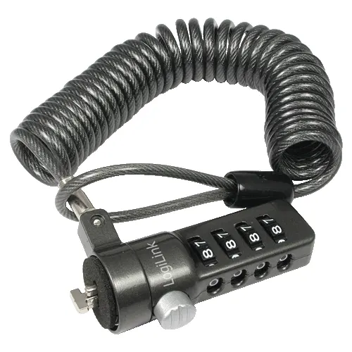 LogiLink NBS004 zapięcie do kabli Czarny 1,8 m