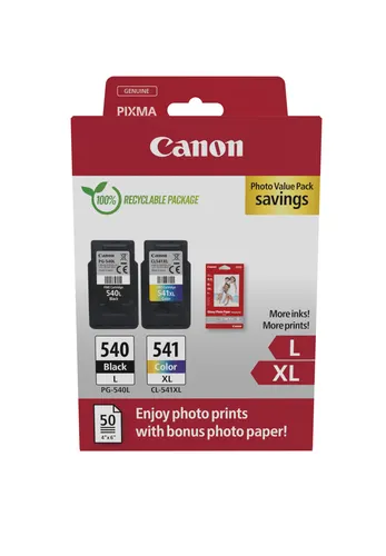 Canon 5224B012 nabój z tuszem 2 szt. Oryginalny Czarny, Cyjan, Purpurowy, Żółty