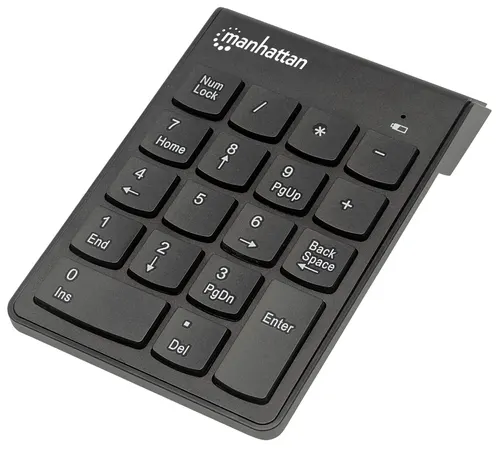 Manhattan 178846 klawiatura numeryczna Laptop/PC RF Wireless Czarny