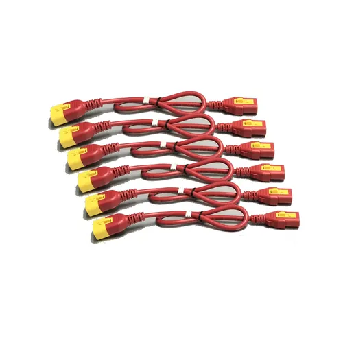 APC AP8706S-WWX340 kabel zasilające Czerwony 1,82 m IEC C14 C14 panel
