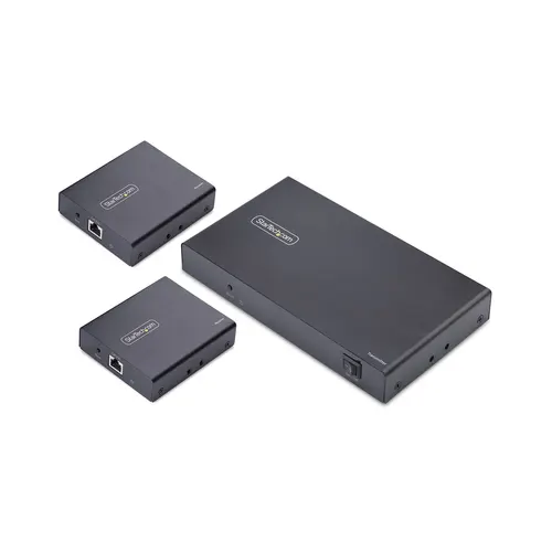 StarTech.com 4K7014IC-EXTEND-HDMI przedłużacz AV Nadajnik i odbiornik AV Czarny