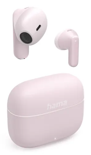 Hama Freedom Light II Zestaw słuchawkowy True Wireless Stereo (TWS) Douszny Połączenia/muzyka Bluetooth Różowy