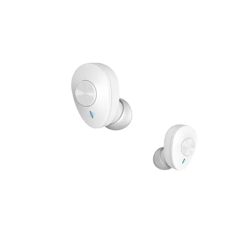 Hama Freedom Buddy Zestaw słuchawkowy True Wireless Stereo (TWS) Douszny Połączenia/muzyka USB Type-C Bluetooth Jasny Szary, Biały