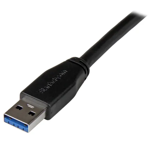 StarTech.com USB3SAB10M kabel USB USB 3.2 Gen 1 (3.1 Gen 1) 10 m USB A USB B 5 Gbit/s Czarny