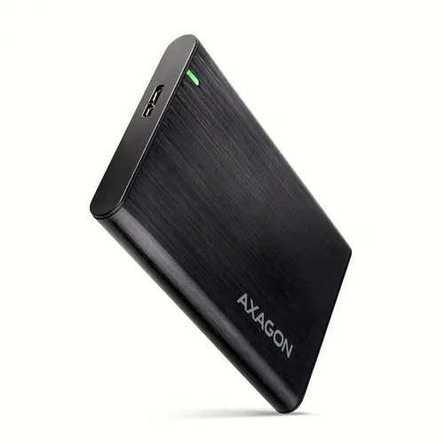 Axagon EE25-A6M obudowa do dysków twardych Obudowa HDD/SSD Czarny 2.5"