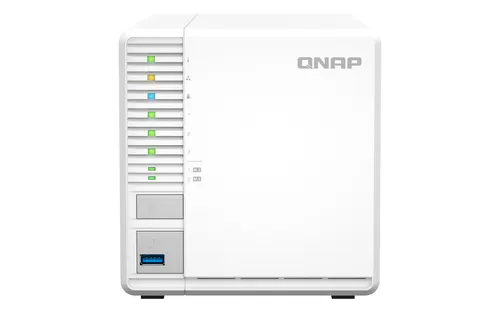 QNAP TS-364 NAS Tower Intel® Celeron® N5095 8 GB DDR4 0 TB QNAP Turbo System Biały