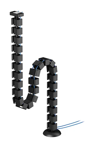 Neomounts ADS06-132BL organizator na kable Biurko Prowadnica kabla Czarny 1 szt.