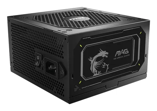 MSI MAG A750GL PCIE5 II moduł zasilaczy 750 W 20+4 pin ATX ATX Czarny
