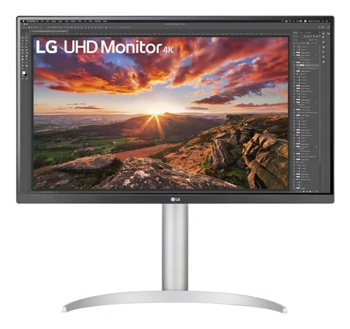 LG 27UP850K-W.AEU monitor monitor komputerowy 68,6 cm (27") 3840 x 2160 px 4K Ultra HD LED Czarny