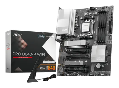 MSI PRO B840-P WIFI płyta główna AMD B840 Gniazdo AM5 ATX