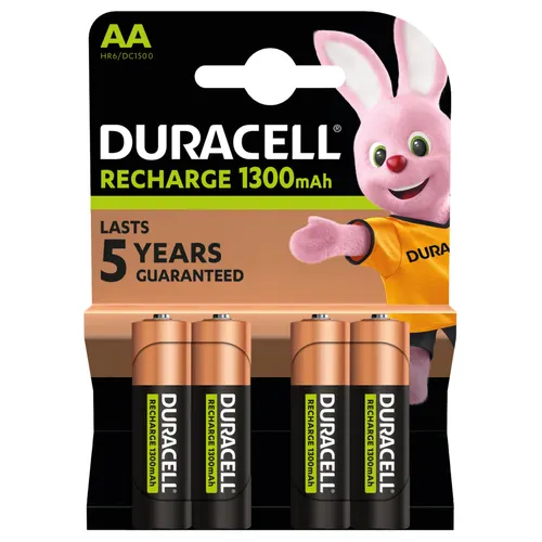 Duracell 4xAA Bateria do ponownego naładowania AA