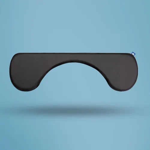 R-Go Tools Podłokietnik R-Go, ergonomiczny, symetryczny z wycięciem na brzuch, miękka pianka, czarny