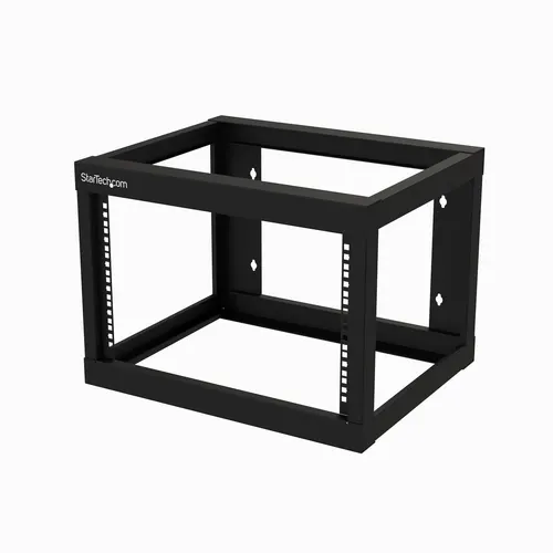 StarTech.com RK619WALLO stojak 6U Szafa wisząca Czarny
