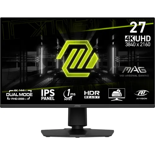 MSI MAG 275UPD E14 monitor komputerowy 68,6 cm (27") 3840 x 2160 px 4K Ultra HD Czarny