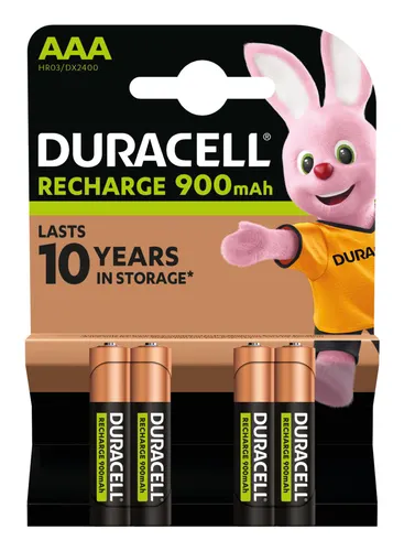 Duracell StayCharged AAA (4pcs) Bateria do ponownego naładowania Niklowo-metalowo-wodorkowa (NiMH)