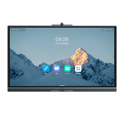Yealink MB75C-EDLA 190,5 cm (75") 3840 x 2160 px 802.11a, 802.11b, 802.11g, Wi-Fi 4 (802.11n), Wi-Fi 5 (802.11ac), Wi-Fi 6 (802.11ax) Czarny Bluetooth