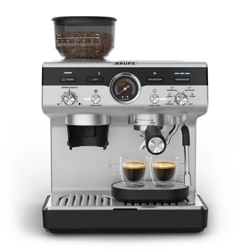 Krups Precision XP801T10 ekspres do kawy Półautomatyczny Ekspres do espresso 3 l
