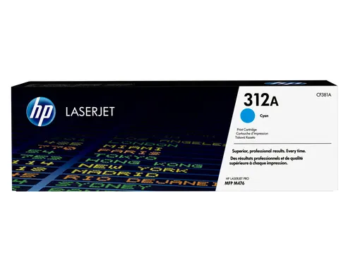 HP Wkład LaserJet 312A z błękitnym tonerem