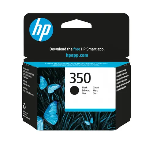 HP 350 oryginalny wkład atramentowy czarny