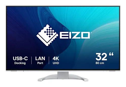 EIZO FlexScan EV3240X-WT monitor komputerowy 80 cm (31.5") 3840 x 2160 px 4K Ultra HD LCD Biały