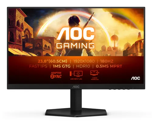 AOC G4 24G42E monitor komputerowy 60,5 cm (23.8") 1920 x 1080 px Full HD LCD Czarny