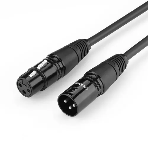 Ugreen 20710B kabel audio 2 m XLR Czarny