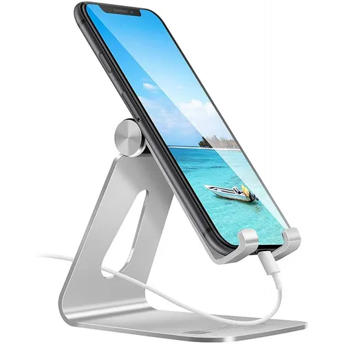 Techly I-SMART-STAND4 uchwyt Uchwyt pasywny Telefon komórkowy/Smartfon Srebrny