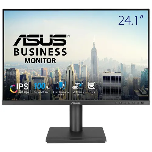 ASUS BE248CFN monitor komputerowy 61,2 cm (24.1") 1920 x 1200 px WUXGA LCD Czarny