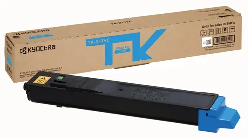 KYOCERA TK-8115C kaseta z tonerem 1 szt. Oryginalny Cyjan
