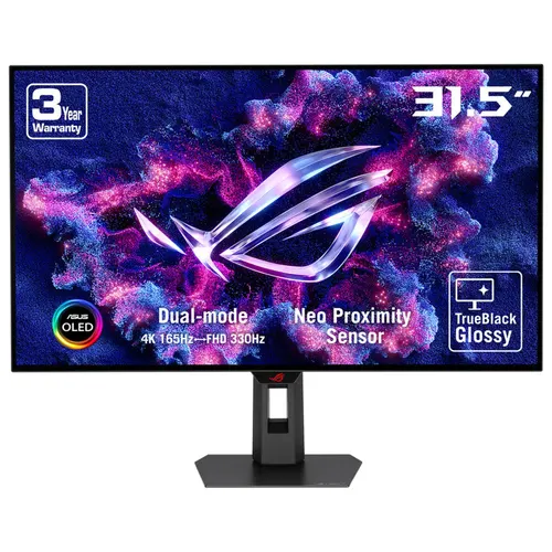 ASUS ROG Strix OLED XG32UCWG monitor komputerowy 80 cm (31.5") 3840 x 2160 px 4K Ultra HD Czarny