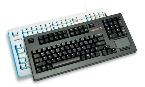 CHERRY TouchBoard G80-11900, Switzerland, black klawiatura USB Czarny