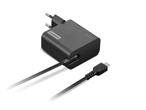 Lenovo GX21L58555 adapter zasilający/ inwentor Wewnętrzna 65 W Czarny