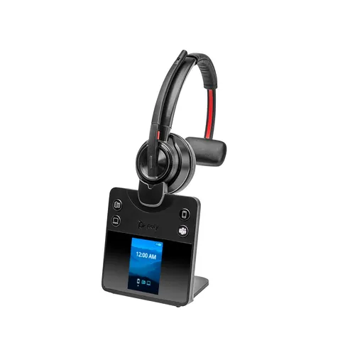 HP Poly Jednouszny zestaw słuchawkowy Poly Savi 8410 Office z certyfikatem Microsoft Teams DECT 1880–1900 MHz