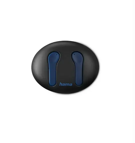 Hama Spirit Unchained Zestaw słuchawkowy True Wireless Stereo (TWS) Douszny Muzyka Bluetooth Czarny, Niebieski
