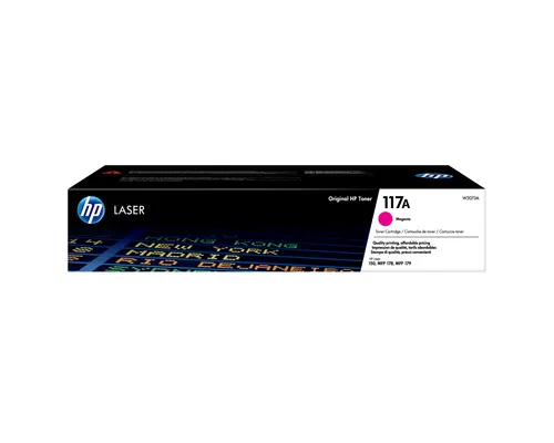 HP 117A oryginalny wkład z purpurowym tonerem