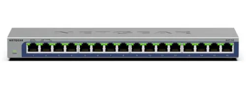 NETGEAR GS116 Nie zarządzany L2 Gigabit Ethernet (10/100/1000) Czarny