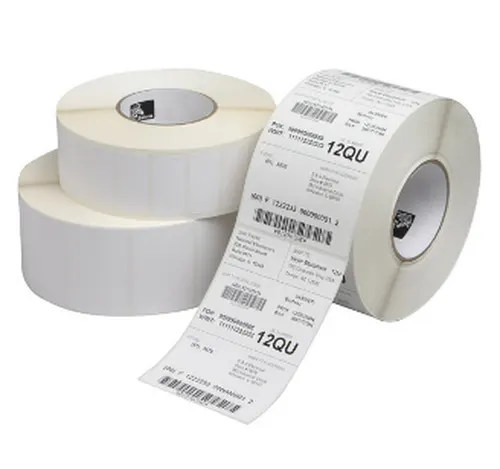 Zebra Z-Perform 1000T Biały, 64 x 38 mm
