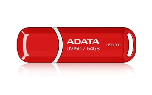 ADATA 64GB DashDrive UV150 pamięć USB USB Typu-A 3.2 Gen 1 (3.1 Gen 1) Czerwony
