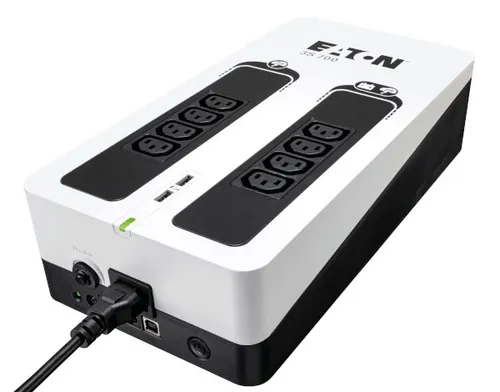 Eaton 3S700I zasilacz UPS Czuwanie (Offline) 0,7 kVA 420 W 8 x gniazdo sieciowe