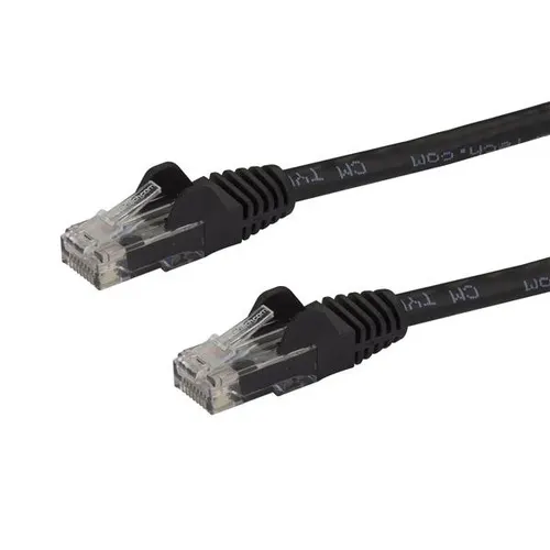StarTech.com N6PATC2MBK kabel sieciowy Czarny 2 m Cat6 U/UTP (UTP)